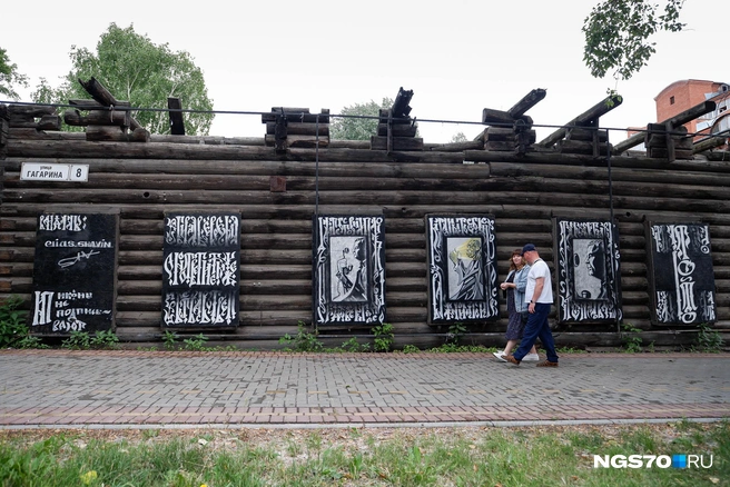 Сделали шесть полотен | Источник: Варвара Фролова / NGS70.RU