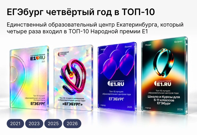 ЕГЭбург&nbsp;— заслуженный многолетний выбор жителей Екатеринбурга, что неудивительно, ведь здесь учится каждый 10-й выпускник и дети из 92% школ города | Источник: Ирина Калмыкова