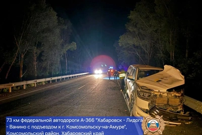 Женщина погибла и ребенок пострадал в ДТП в Хабаровском крае