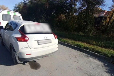 Приставы арестовали Nissan Juke на Бердском шоссе