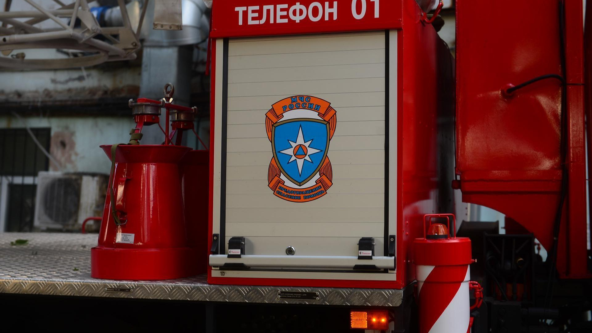 Пожар произошел в краснодарской школе на улице 1 Мая