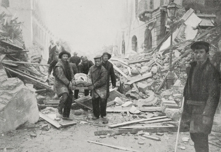 Сицилийская трагедия: Мессинское землетрясение в фотографиях