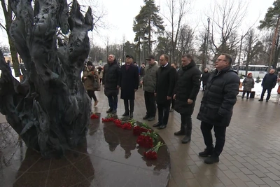 Памятник жертвам COVID-19 открыли в Петербурге