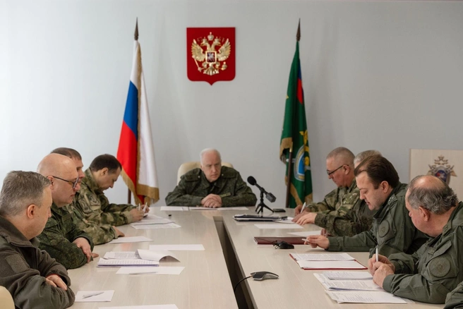 Кадр с совещания | Источник: СК РФ