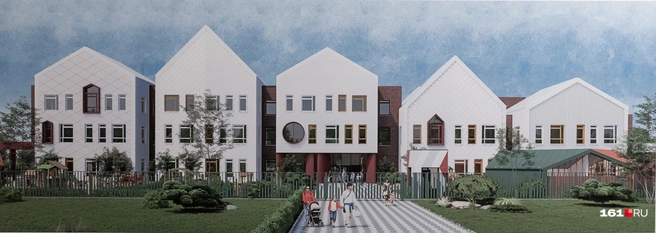 Так садик выглядит со стороны | Источник: Евгений Вдовин / 161.RU