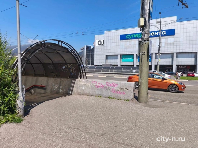 В Новокузнецке уберут киоски из перехода у «Сити Молла» | Источник: www.city-n.ru