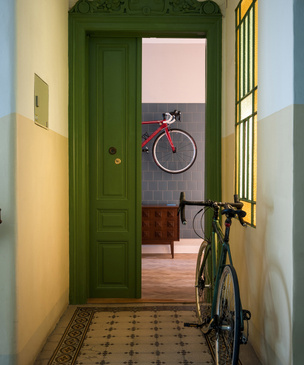 Квартира для пары велосипедистов в Вене