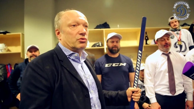 Сергей Черкас | Источник: ХК «Динамо Санкт-Петербург» / YouTube