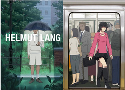 Helmut Lang выпустили аниме вместо рекламы