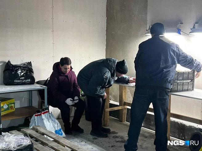 Инспектор Россельхознадзора осматривает фрукты. На каждую машину, по данным ведомства, он тратит 20–30 минут. Водители же говорят о 40 и даже 60 минутах | Источник: Анна Скок / NGS.RU