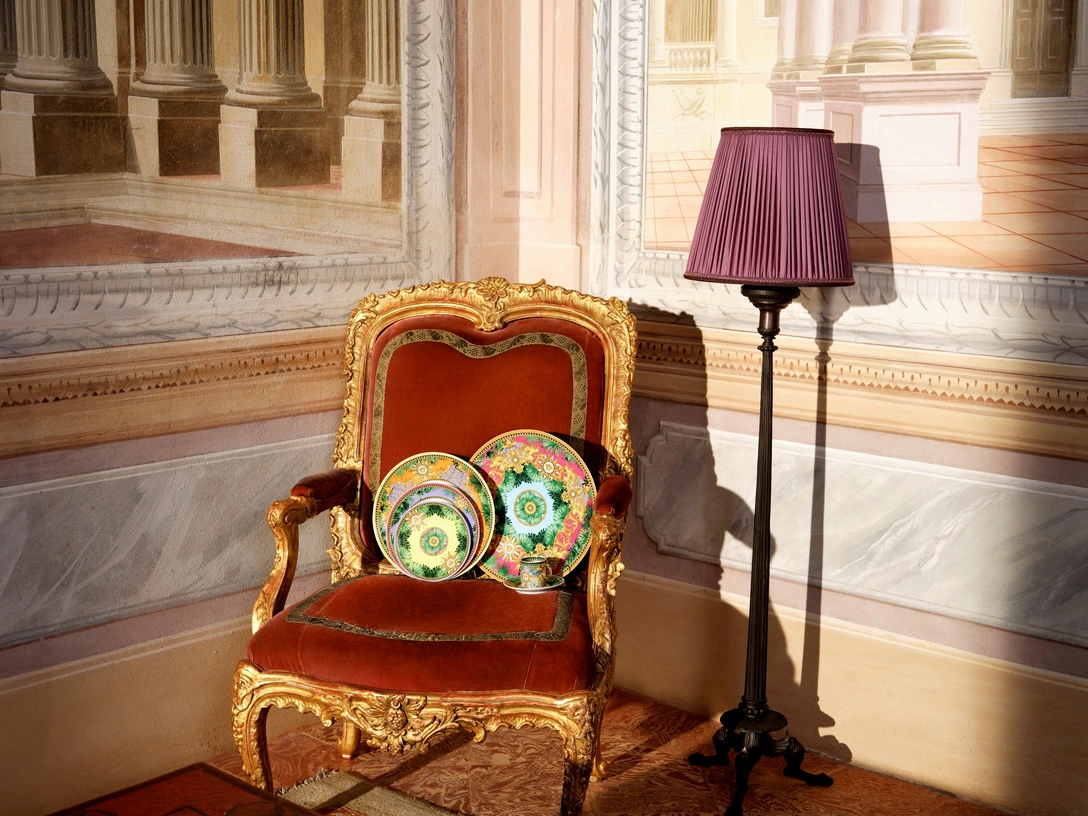 Новая коллекция фарфора от Versace | mcmaison.ru