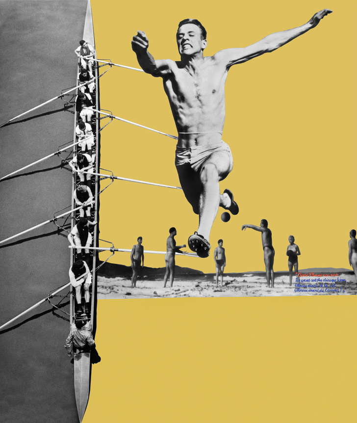 Фрагмент 16-метрового фотоколлажа Перриан «Великая нищета Парижа», сделанного для выставки домашней утвари в Гран-Пале в 1936 году.