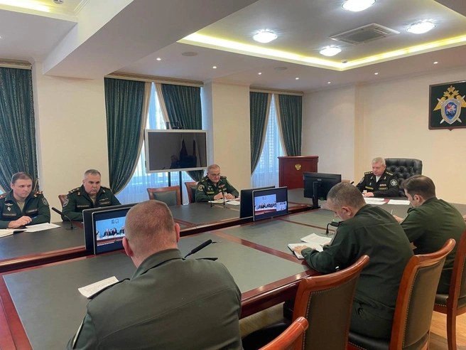 Прием проводил заместитель председателя СКР Константин Корпусов | Источник: «Информационный центр СК России» / t.me