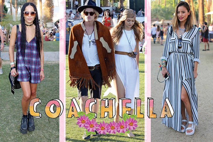 Гости фестиваля Coachella: Зои Кравиц, Коди Симпсон и Джиджи Хадид, Джеми Чон | Источник: Архивы пресс-служб