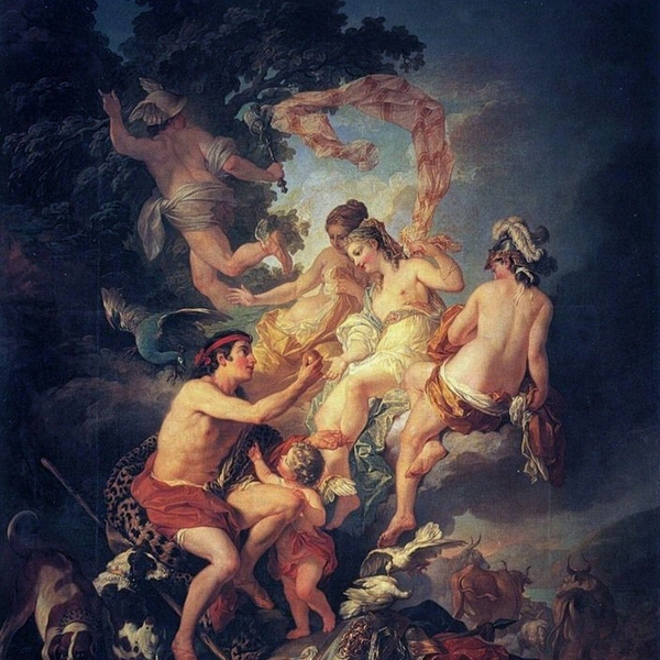 Луи Жан-Франсуа Лагрене. «Суд Париса». 1758 | Источник: Svintage Archive via Legion Media