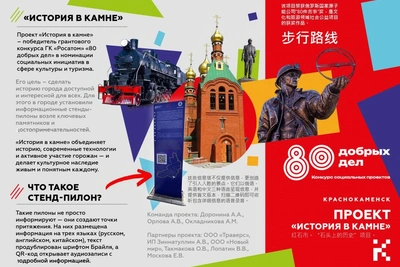 Проект «История в камне» завершён в Краснокаменске
