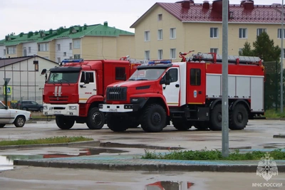 МЧС провело пожарные учения на участках в НАО
