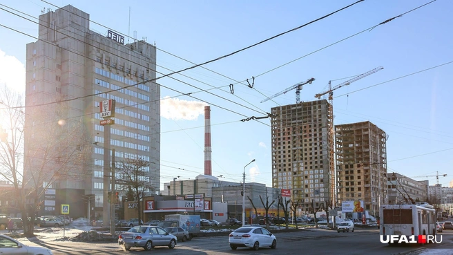 Здание БЭТО на улице Менделеева | Источник: Тимур Шарипкулов / UFA1.RU