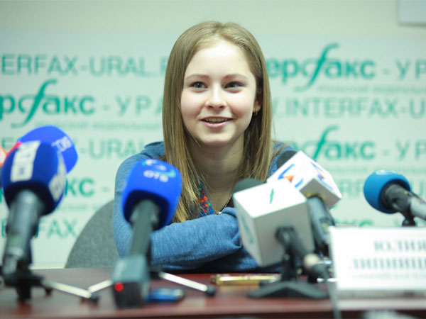 Юлия Липницкая: видео 2014