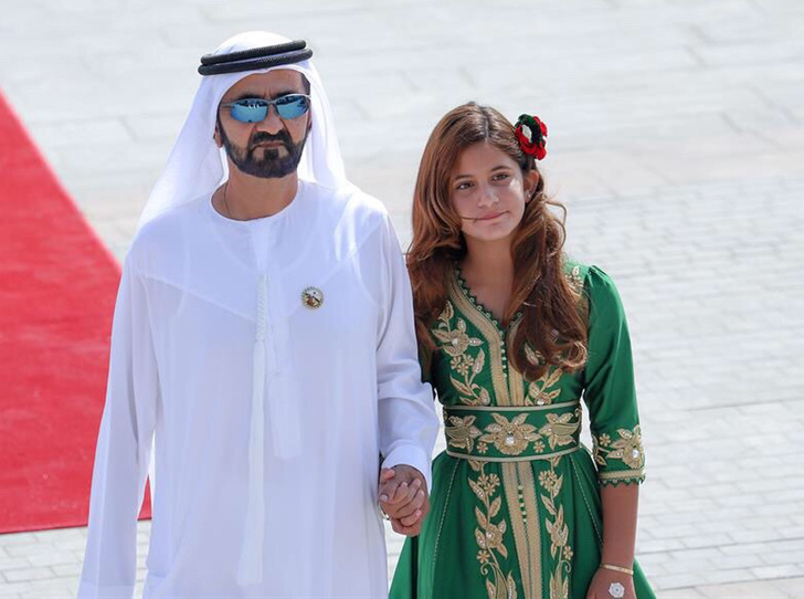 Новая красавица Востока: эмир Дубая шейх Мохаммад представил дочь