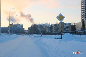 Для транспорта открыли две полосы движения из четырёх | Источник: Тимофей Калмаков / 59.RU
