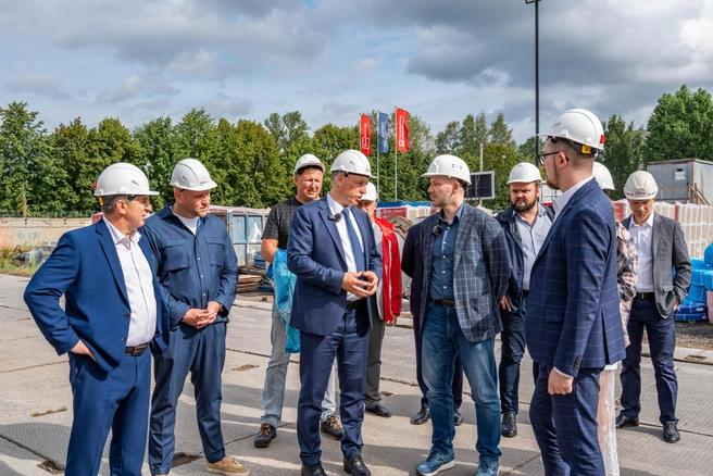 Константин Михайлик посетил жилые комплексы Setl Group в Санкт-Петербурге | Источник: ООО «ЦРП „Петербургская Недвижимость“