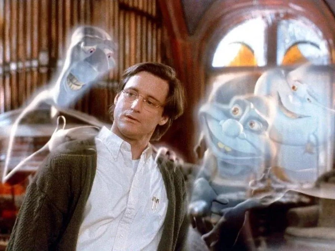 Хэллоуин может стать поводом для организации домашнего киномарафона. | Источник: «Каспер» (1993), источник: Кинопоиск