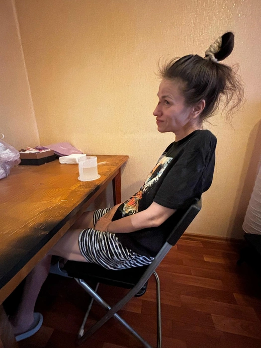 За несколько месяцев у Светланы атрофировались мышцы | Источник: «Социальное движение „Достойные“» / Vk.ru