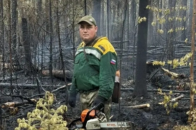 110 забайкальских огнеборцев тушат пожары в Красноярском крае
