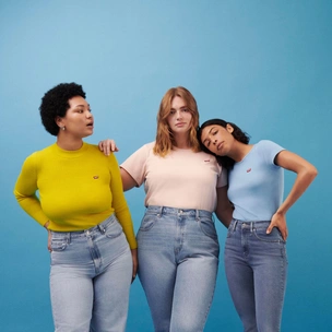 Лучшие модели: Levi's выпустили коллекцию джинсовой одежды для девушек plus size