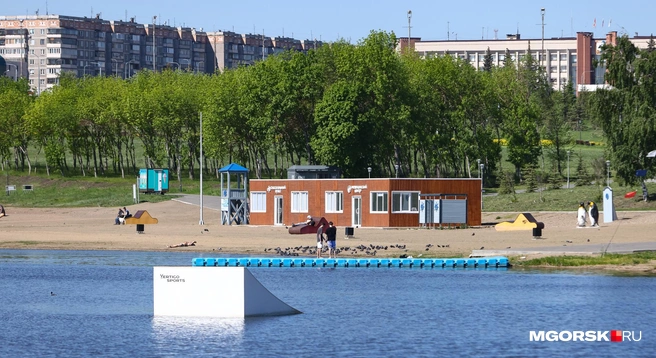Озеленение в парке планируют провести до лета | Источник: Максим Шмаков / архив MGORSK.RU