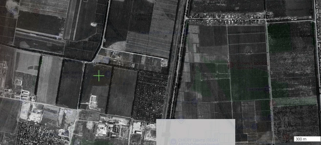 Там, где сейчас ТРЦ, были поля | Источник: retromap.ru