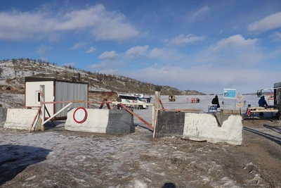 В Приангарье введут штрафы за выезд на лед вне переправ