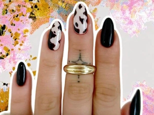 7 стильных темных маникюров на зиму 2025/26