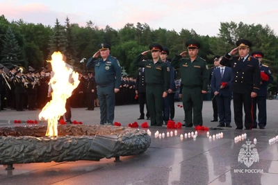 В Уфе спасатели почтили память героев войны