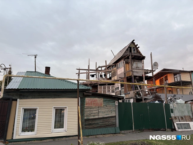 Строение видно издалека | Источник: Тамара Башаева / NGS55.RU