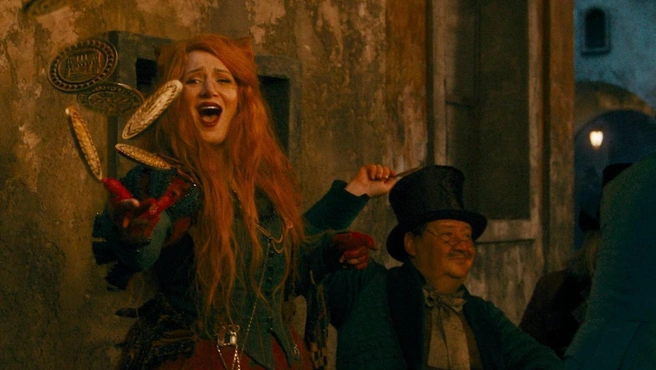 Не отпускайте пап в кинотеатр одних: они непременно влюбятся в Лису Алису | Источник: кадр из фильма «Буратино» (6+), реж. Игорь Волошин, НМГ, Art Pictures Studio, 2025 год