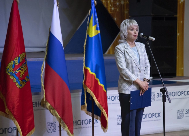 На фото&nbsp;— министр образования Красноярского края Татьяна Гридасова | Источник: Дмитрий Коновалов