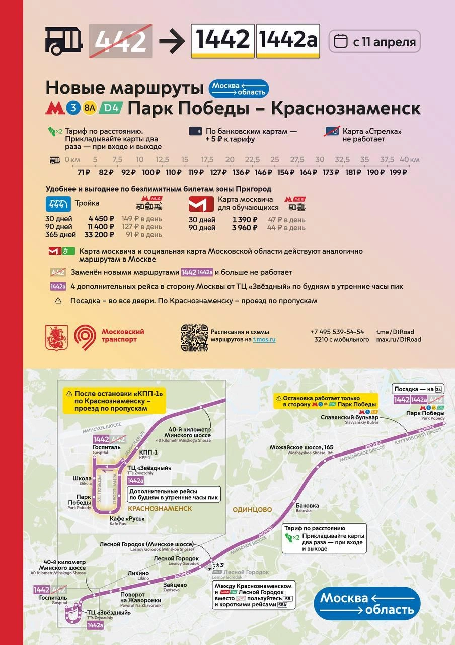 На инфографике показано, как будет ходить новый маршрут | Источник: Дептранс. Оперативно / T.me