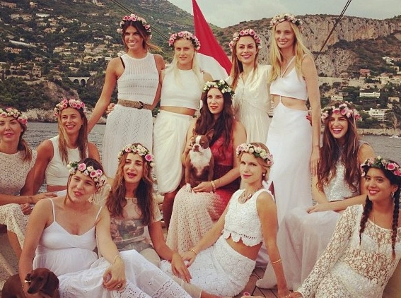 Итальянский девичник Татьяны Санто-Доминго