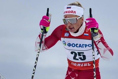 Лыжнице разбили лицо на соревнованиях в Тюмени