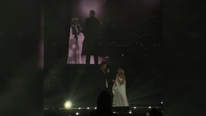 Оренбуржец Богдан Замэ спел дуэтом с Полиной Гагариной | Источник: Богдан Замэ / Вконтакте