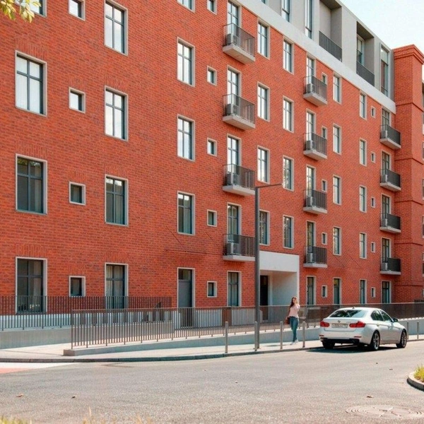 Кирпичный фасад дома приведут в надлежащий вид | Источник: МВ-проект / T.me