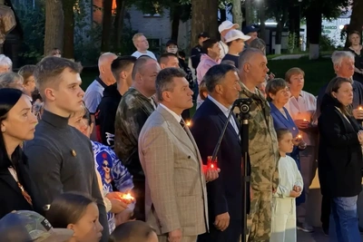 В Жукове состоялось памятное мероприятие ко Дню памяти и скорби