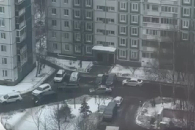 В Приморском районе Петербурга произошла стрельба — видео с места | Источник: читательница «Фонтанки»