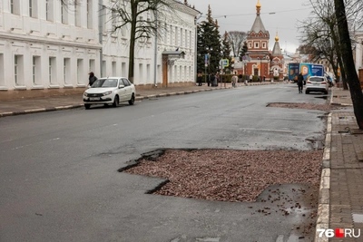 В Ярославле определили дороги для ямочного ремонта