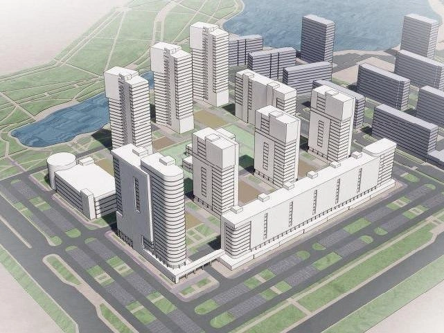 План участка, выделенного под реализацию проекта КРТ. | Источник: «Золотое сечение» / mingrad.nobl.ru