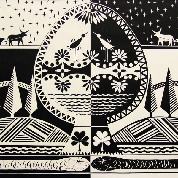 Выставка «Литовские легенды в искусстве карпиняй. Н.&nbsp;К.&nbsp;Рериху посвящается» | Источник: Музей-институт семьи Рерихов