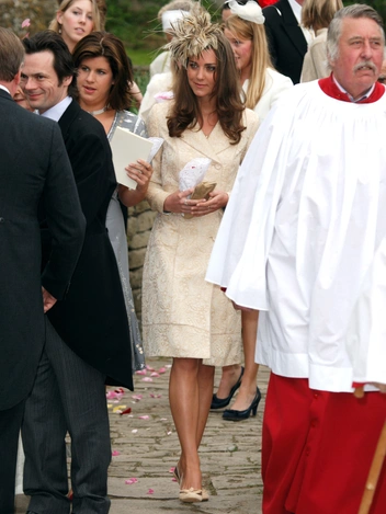 Кейт Миддлтон на свадьбе Лоры Паркер-Боулз