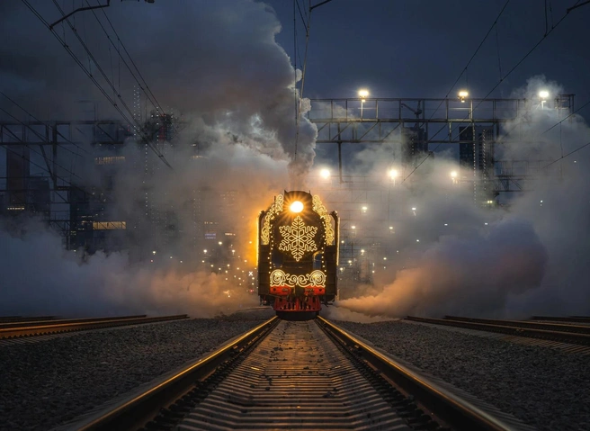Кадр поезда | Источник: poezddedamoroza.ru